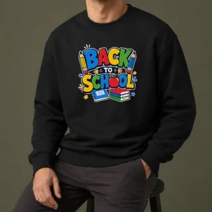 Pretty Fun Back To School Typography Sweater