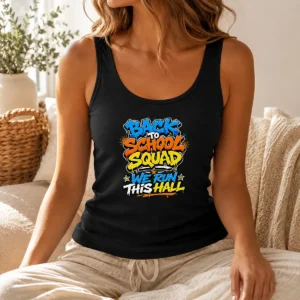 Good Pretty Back To School Squad Graffiti For Students Tank Top