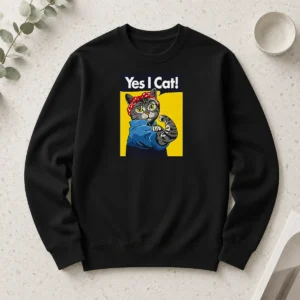 Pretty CATS Yes I Cat Long Sleeve Shirt