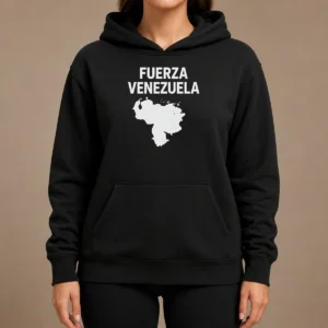 Hot Fuerza Venezuela Map Hoodie