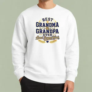 Funny Official Grandparents Day Typography With Family Love Gratitude Sweater