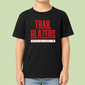 Good Ja Morant Portland Trail Blazers Logo Kids T-Shirt