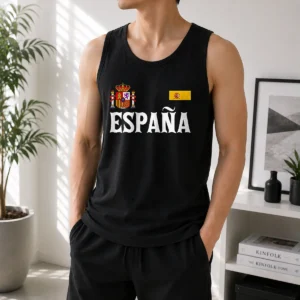 Original Espana Spain National Heritage Coat Of Arms Tank Top