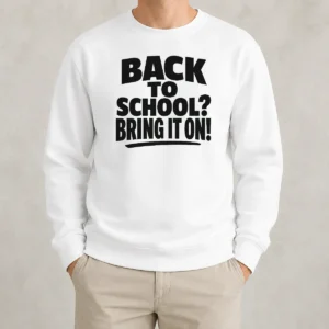 Hot Pretty Back To School Proud Silhouette Sweater