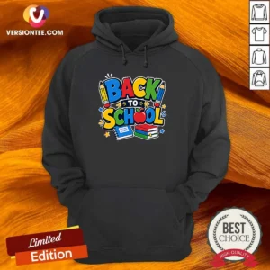 Original Fun Back To School Typography Hoodie