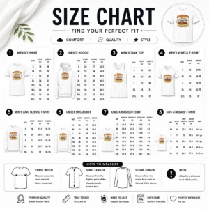 Size chart for Hot Grandparents Day Proud Family Backbone Vintage with measurements in inches and cm