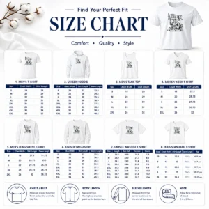 Size chart for Official Nice Battle Of The Boyne Pride Line Art showing measurements in inches and cm