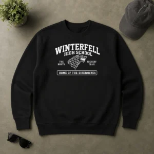 Pretty Winterfell High School Geek Sweater