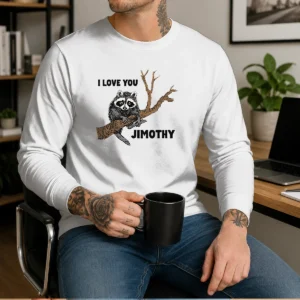 Pretty I Love You Jimothy Long Sleeve Shirt