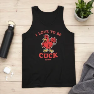 Pretty I Love To Be A Cuck Rooster Meme Chicken Tank Top