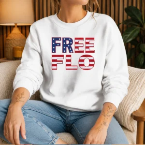 Good Patriotic USA Flag Stars And Stripes Typography Sweater