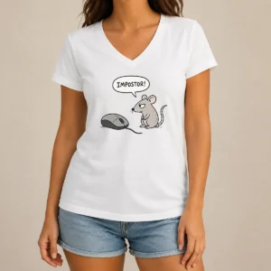 Nice Impistor Mouse V-Neck Shirt