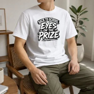 Official Back To School Gritty Streetwear Tee For Students