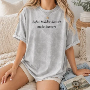 Nice Sofia Mulder Doesn'T Make Burners Washed T-Shirt