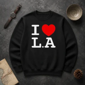 Official I Love LA Basic Sweater