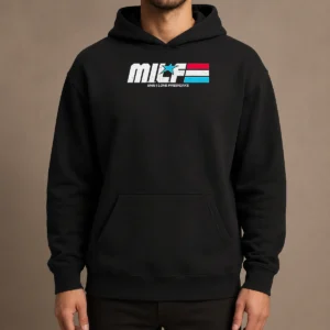 Hot M.I.L.F. Man I Love Fireworks Patriotic Holiday Hoodie