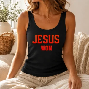 Hot Pretty Jesus Won San Francisco Giants Tank Top
