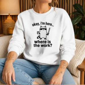Funny Tiny Hero, Big Workload Geek Sweater