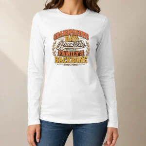 Good Nice Grandparents Day Proud Family Backbone Vintage Long Sleeve Shirt