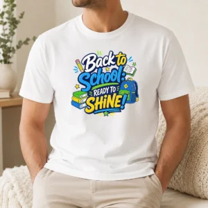 Good Official Back To School Ready To Shine Typography