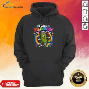 Funny Coffs Rainbow Pickleball Team Fun Hoodie