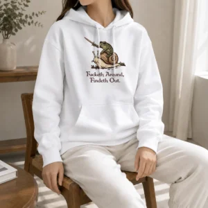 Original Fucketh Around Findeth Out Frog Snail Hoodie