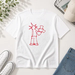 Original Statue Of Liberty New York City Sketch Art Doodle Minimal Line Drawing