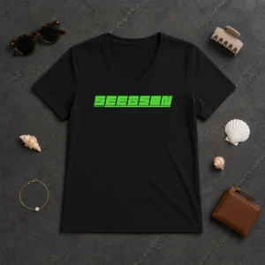Nice Seegson Synthetics V-Neck Shirt