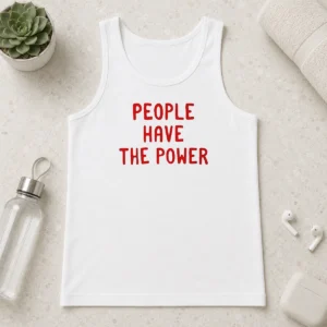 Nice People Have The Power Patti Smith Song Lyrics Protest Movement Tank Top