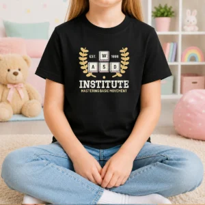Premium WASD Institute Est 1996 Mastering Basic Movement Kids T-Shirt