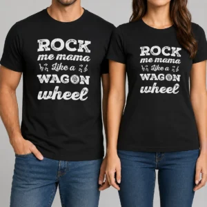 Premium Rock Me Mama Like A Wagon Wheel Country Music