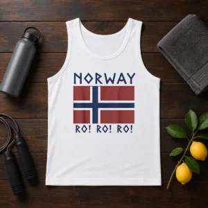 Pretty Norway Round Of 16 FIFA World Cup 2026 Ro Ro Ro Flag Tank Top