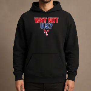 Pretty United States Men National Soccer Team USMNT Why Not US Soccer Ball Eagle Hoodie