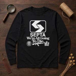 Pretty SEPTA We Are All Going To Die Worst Of Philly Eternal Gangramgram Long Sleeve Shirt