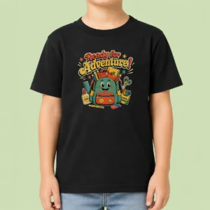 Top Back To School Adventure Vintage Kids T-Shirt