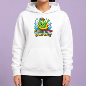 Good Awesome Brain Muncher Sunsplash Pixel Hoodie