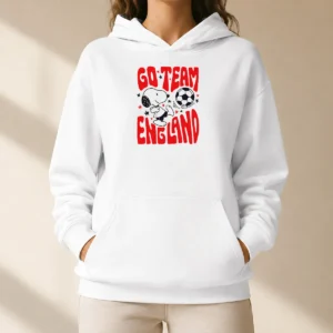 Hot Snoopy England Go Team England World Cup 2026 Hoodie