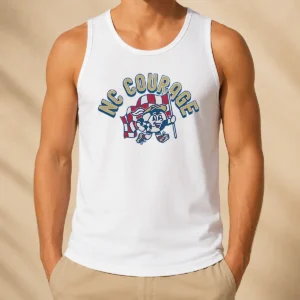 Funny Nice Kid'S NC Courage Soccer Player Ash Tank Top