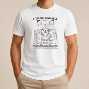 Original Stop Building Hell Working Together We Can Build Anything We Like Beaver