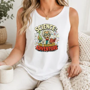 Hot Science The Ultimate Adventure Retro Distressed Tank Top