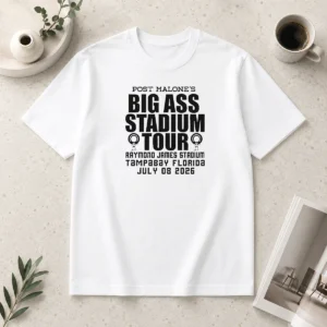 Official Post Malone Big Ass Stadium Tour Raymond James Stadium Tampa Bay 2026