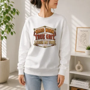 Pretty Labour Day Western Pride Vintage Saloon Sweater