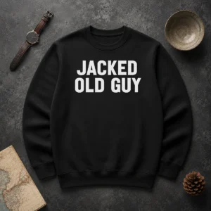 Hot Jacked Old Guy Sweater