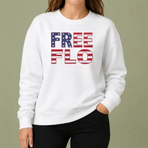 Top Patriotic USA Flag Stars And Stripes Typography Sweater