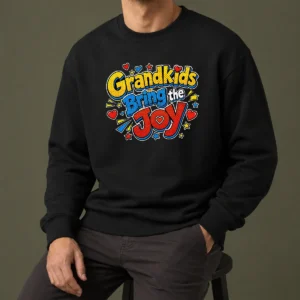 Pretty Grandparents Day Grandkids Bring The Joy Pop Art Sweater