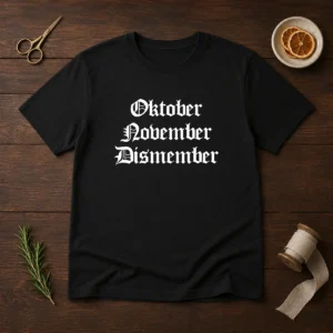 Pretty Oktober November Dismember Gothic Dark