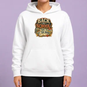 Top Back To School Excitement Western Vintage Hoodie
