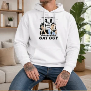 Pretty Chatting With An A.I. Will Never Beat Chatting With A Gay Guy Hoodie