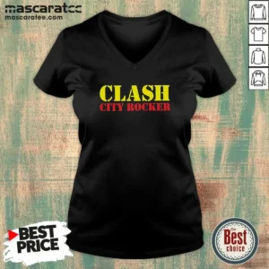 Nice Clash City Rocker V-Neck Shirt