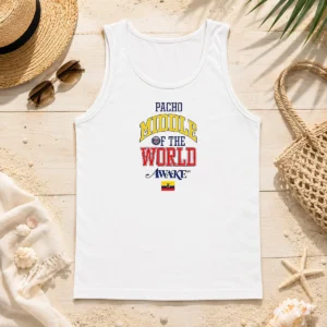 Awesome William Pacho Paris Saint Germain Middle Of The World Awake NY Ecuador Tank Top